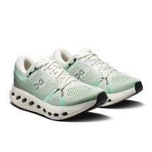 Zapatillas On Running Cloudsurfer 2 mujer Ivory/ Creek sistema de amortiguación CloudTec Phase