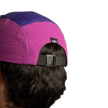 Gorra running Celer Beta Purple Cap ajuste perfecto que evita rebotes