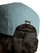 Gorra running Celer Beta turquesa Cap  ajuste perfecto que evita rebotes