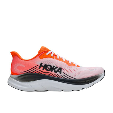 Zapatillas Hoka Clifton 11 hombre Neon naranja negro blanco