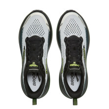 Zapatillas trail Brooks Cascadia 20 hombre Grey Black Nightlife perfil más estrecho para ganar agilidad