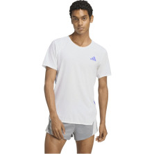 Camiseta manga corta Adidas Adizero Running Tee Hombre White