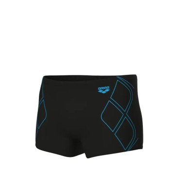 Bañador short Arena Performance Graphic negro azul