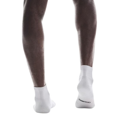 Calcetines On Running Core Run Sock Mid Pack de 2 Glacier comodidad y transpirabilidad
