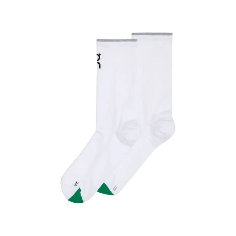 Calcetines On Running Elite Run Sock High White/ Ivory