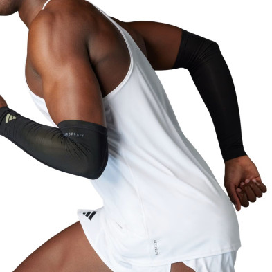 Camiseta tirantes Adidas Adizero Essentials Singlet hombre White  tejido aeroready