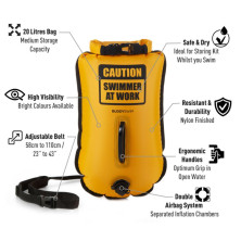 Boya de seguridad Buddyswim Drybag agua abiertas CSW 20L caracteristicas