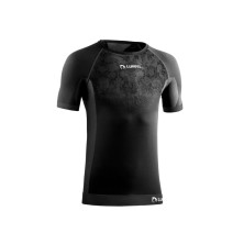 Camiseta manga corta Lurbel Win unisex Negro/ Gris marengo