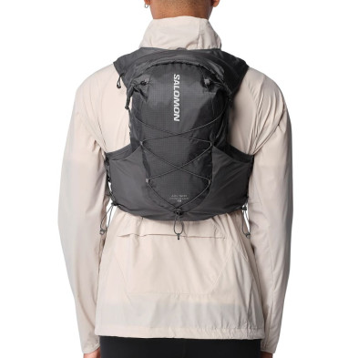 Chaleco Salomon Adv Skin Cross Season 15 +2 Soft Flask negro gran capacidad