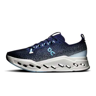 Zapatillas On Running Cloudsurfer Max Hombre Midnight Ivory doble capa Cloudtec Phase