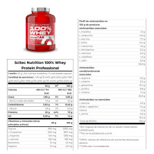 100% Whey Protein Professional 1816gr Chocolate Scitec Nutrition