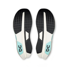 Zapatillas On Running Cloud X Tempo Pro hombre White Celeste suela Missiongrip aporta una tracción, agarre y control óptimos