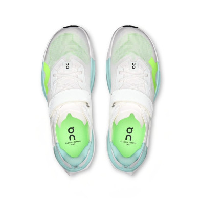 Zapatillas On Running Cloud X Tempo Pro hombre blanco azul lima
