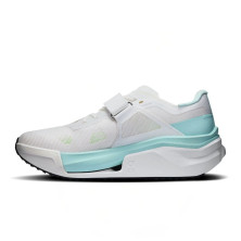 Zapatillas On Running Cloud X Tempo Pro mujer White Celeste Speedboard de carbono para transiciones rápidas y potentes