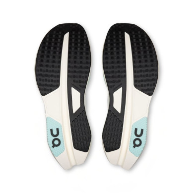 Zapatillas On Running Cloud X Tempo Pro mujer White Celeste suela Missiongrip aporta una tracción, agarre y control óptimos