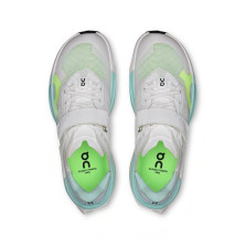 Zapatillas On Running Cloud X Tempo Pro mujer White Celeste