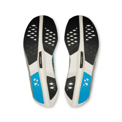 Zapatillas On Running Cloudboom Volt hombre Celeste Isle Suela de goma con mejor agarre y control en tramos curvos