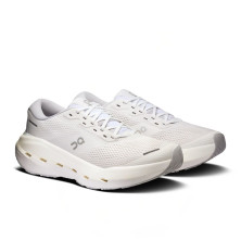 Zapatillas On Running Cloudrunner 3 Max hombre White Glacier base ancha y paredes que ofrecen soporte