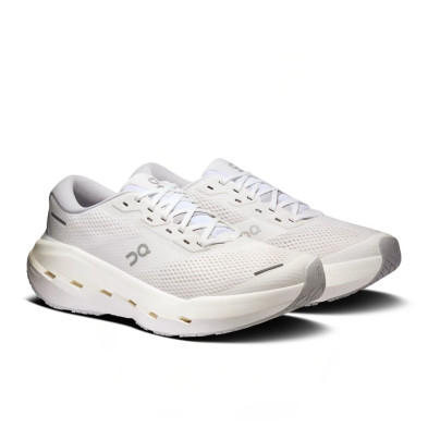 Zapatillas On Running Cloudrunner 3 Max hombre White Glacier base ancha y paredes que ofrecen soporte