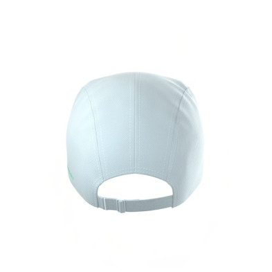 Gorra running 5 Panel Cap Compressport Star blanco estrella verde azulado