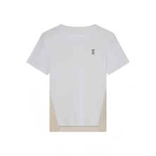 Camiseta manga corta On Running Performance-T mujer White Silver