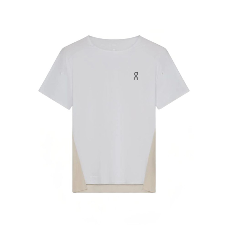 Camiseta manga corta On Running Performance-T mujer White Silver