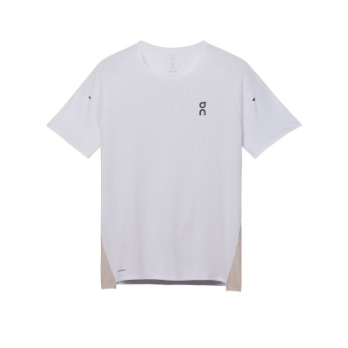 Camiseta manga corta On Running Performance-T hombre White Silver