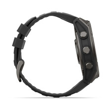 Reloj Multideporte Garmin Fenix 9 Titanio DLC 51mm correa silicona Negra