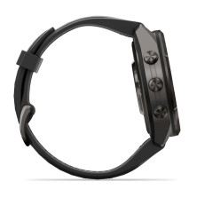 Reloj Multideporte Garmin Fenix 9 Pro inReach Titanio 43 mm correa silicona Negro con caja de titanio mas fina y ligera