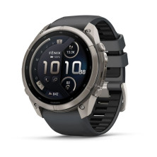 Reloj Multideporte Garmin Fenix 9 Pro inReach Titanio 51 mm correa silicona Gris