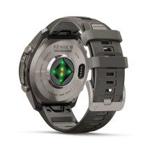 Reloj Multideporte Garmin Fenix 9 Pro inReach Solar 47 mm correa silicona Gris DINÁMICA DE CARRERA CON SENSOR DE MUÑECA
