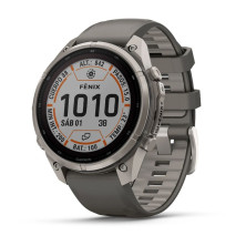 Reloj Multideporte Garmin Fenix 9 Pro inReach Solar 47 mm correa silicona Gris
