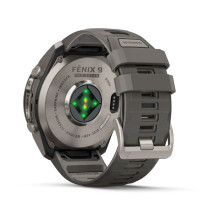 Reloj Multideporte Garmin Fenix 9 Pro inReach Solar 51 mm correa silicona Gris DINÁMICA DE CARRERA CON SENSOR DE MUÑECA