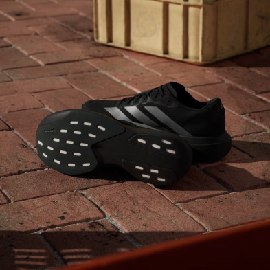 Zapatillas Adidas Adizero Evo SL Hombre Core Black Iron Metallic Grey Four suela continental