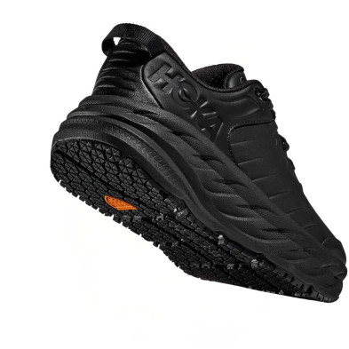 Zapatillas Hoka Bondi SR Hombre negras suela antideslizante