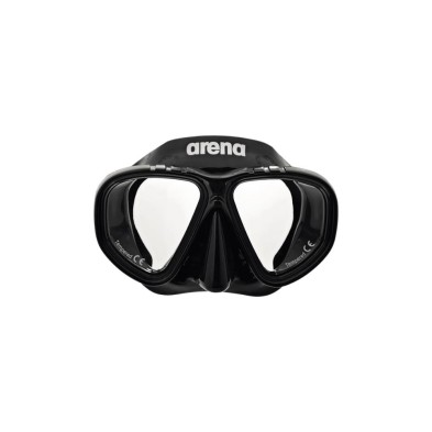 Kit de buceo Arena Premium Snorkelling Set unisex negro / transparente gafas buceo con doble lente segura