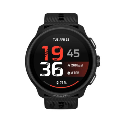 Reloj Deportivo GPS Suunto Run 2 64GB negro correa silicona pantalla amoled 2000 nits