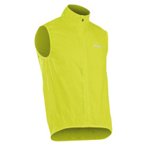 chaleco Northwave Vortex 2 amarillo fluor frontal