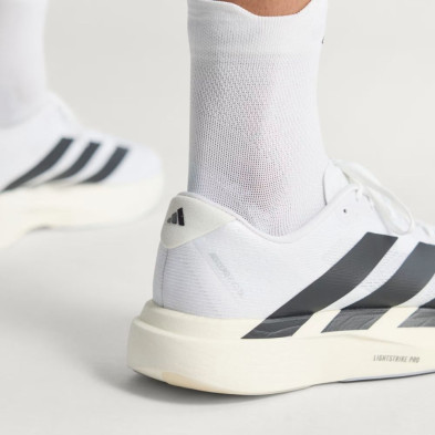 Zapatillas Adidas Adizero Evo SL Hombre Cloud White/ Core Black/ Cloud White  horma clásica