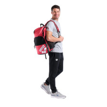 Mochila Arena One Go Backpack 35 Red compartimento integrado para un portátil de hasta 15"