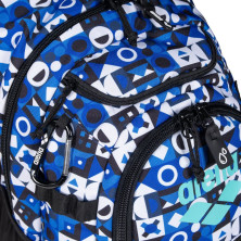 Mochila Arena All Set Backpack 45 Pieces mosquetón para colgarla