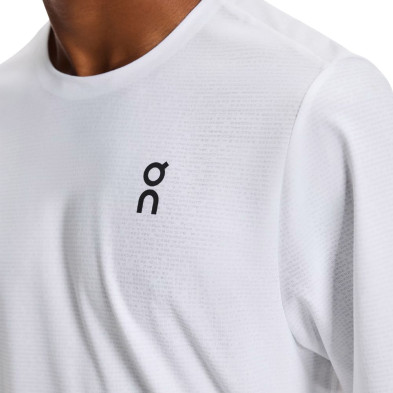Camiseta manga corta On Running Court-T hombre White Tejido ligero y elástico