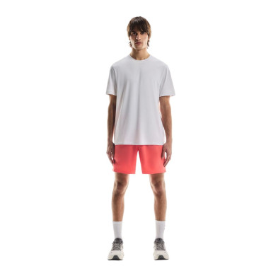 Camiseta manga corta On Running Focus-T hombre Blanco ligera, transpirable y supersuave