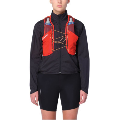 Chaleco Salomon S/LAB PULSAR 3 con 2 Soft Flask incluídos Fiery Red/ Andorra/ Orange Pop