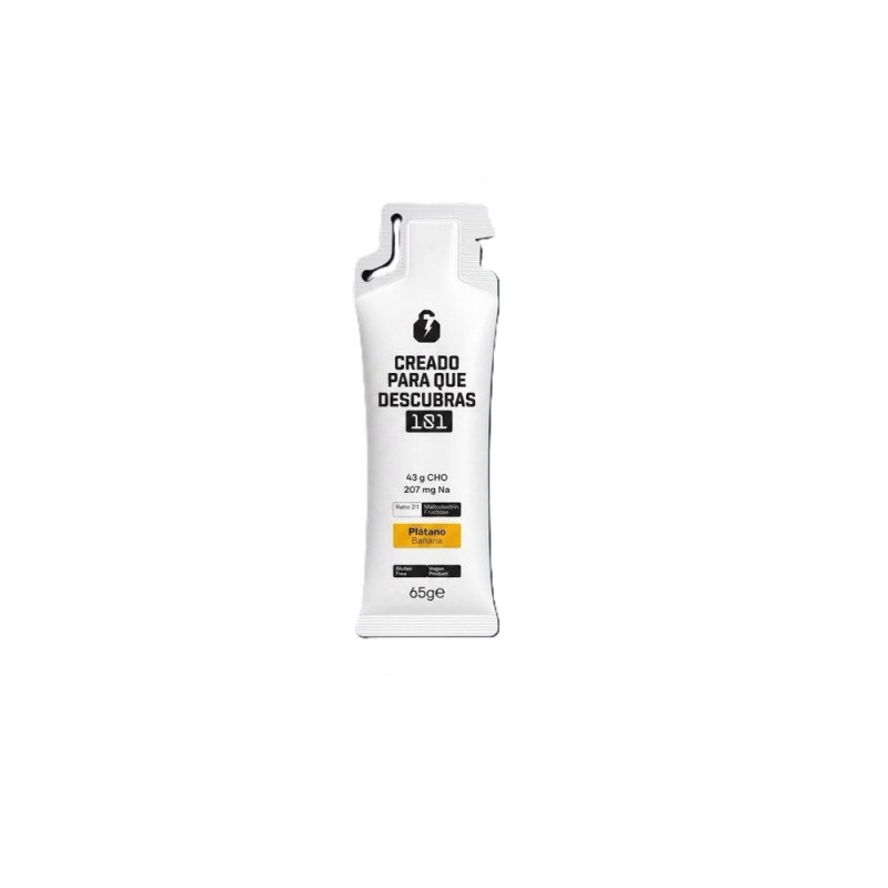 Gel energético 101 Other Level UNLOCK plátano, 65 g