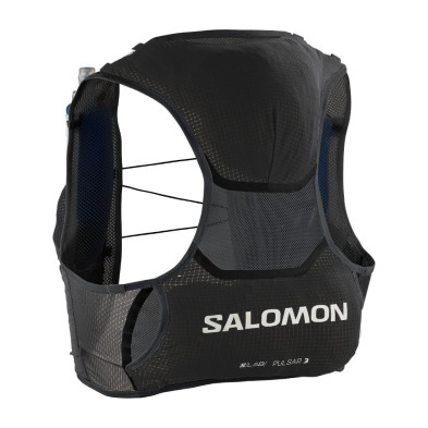 Chaleco Salomon SLAB PULSAR 3 +2 Soft Flask Black White