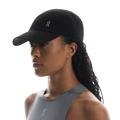Gorra On Running Lightweight Cap Black