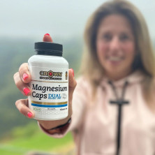 Crown Sport Nutrition Magnesium Caps Dual deporte 90 cápsulas
