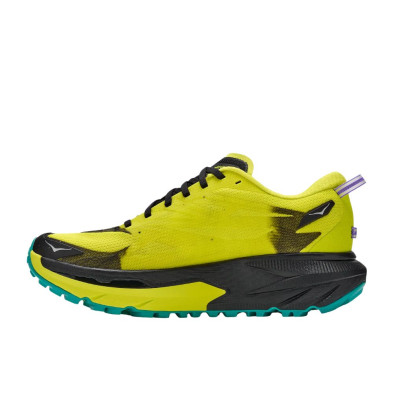 Zapatillas Hoka Mafate 5 Hombre Black Hoka Citrus estructura de TPU