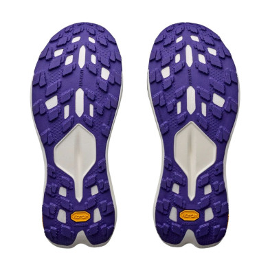Zapatillas Hoka Tecton X 4 hombre Suela Vibram Megagrip con base Litebase color lila